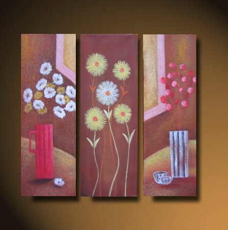 Dafen Oil Painting on canvas flower -set525